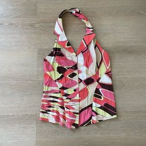 Vintage Emilio Pucci halter top